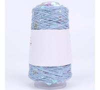 9 Pièces De Fil À Paillettes Taille 3mm+6mm,Boule De Fil Tricotée À La Main,A06