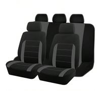 9 pièces Ensemble de housses de siège de voiture en polyester, compatibles avec les airbags, coussins de siège universels, nouvel ensemble de housses de siège de voiture spécifique aux femmes, accesso