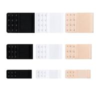 9 Pièces Extension Soutien-Gorge Rallonges-Extender Soutien-Gorge - Bra Extension - Universel-Pratique - 2 ou 3 Crochets