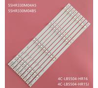 9 Pieces for 1TV Bande LED 4C-LBcape, 4-HR17J HR18J 55HR330M04B5 V4, pour 55T1YP 55A880C 55A950C 55V1M 55BC7 femelle 55U6780C 55M2CU 55BX7 femelle LVUcape volontairement 1L ""Nipseyteko