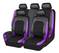 9 Pièces Housse Siege Voiture pour Citroen DS3/DS3 Racing/DS3 Cabrio/DS4/DS5/DS3 Crossback/DS 4S, Cuir Confortable Respirant Antidérapant Imperméable Housse Voiture Siege, Interieu Accessoire