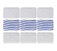 9 Pièces Lingettes ZR850002 pour Rowenta Clean & Steam ZR850002 ZR005801 ZR005804 Tampons Lavable en Microfibre pour RY7xxx RY8xxx