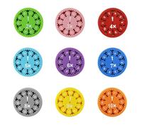 9 Pièces Math Fidget-Spinners Kit, Multiplication Division Mathématiques Spinners Fidget Toy, pour Jouets Éducatifs pour Soulager L'anxiété, Jouets d'apprentissage Interactifs Amusants