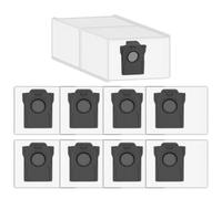 (9 Pièces) P50 Pro Ultra Sacs à Poussière de Rechange Compatibles avec Les Aspirateurs Robots Mova P10 Pro Ultra/ P10 Ultra/ S20 Ultra avec Station de Vidange Automatique, Kit d'Accessoires