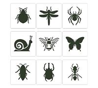 9 Pièces Pour Insectes Pochoirs Pouces Pour Insectes Pochoirs Pour Insectes