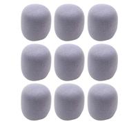 9 Pièces Protection pour Microphone EVA Anti-bruit et Bonnette | Salle de Conférence et Interviews, Matière EVA Respirante, Remplace les Coussins Perdus ou Cassés