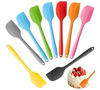 9 Pièces Spatule Silicone 21cm Marquise Cuisine, Forme De T, Résistant à La Chaleur 500 °F, Pour Pâtisserie Et Remuer