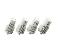 9 Pièces Starter Neon, Ampoule Tube Fluorescent Starter 4-80W 198V-250V Tube Neon Démarreur de Remplacement pour Tubes Lampes Lumière fluorescentes Commutation Individuelle des Tubes Fluorescents