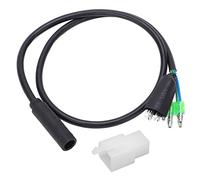 9 Pin Motor Extension Cable, Watertight Connector for Electric Bicycle Conversion, Motor Adapter Kit with Less Tool Installation, Enhanced Signal Transmission