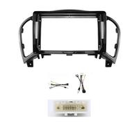 9 Pouce Radio Fascia MP5 Lecteur Panel Boîtier Cadre 2 Din Unité Tête Stéréo Tableau Bord Couverture pour Nissan pour Juke YF15 2010-2014 Fascia du Panneau Radio(Ensemble 1)