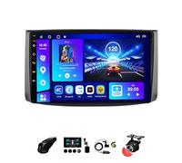 9 Pouces 2 Din Android 12 HD écran Tactile Radio pour Chevrolet Aveo T250 2006-2012 avec Caméra de Recul Télécommande de Volant Bluetooth GPS CarPlay FM WiFi Mic (Size : S100 1+32G)