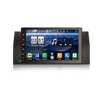 9 Pouces 8 cœurs Android 14 Autoradio Stéréo GPS Navigateur pour BMW 5 Series E39 X5 E53 sans Fil Carplay DSP Bluetooth Mains Libres WiFi SWC Dab+ GPS Navigateur Canbus DSP écran Tactile