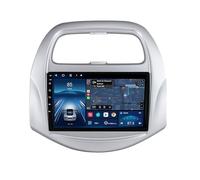 9 Pouces Android 12 IPS Écran Tactile Autoradio Pour Chevrolet Spark Beat 2018-2020 Intégré Sans Fil Carplay Android Auto Support RDS BT 5.0 DSP GPS Navigation DAB HiFi SWC Caméra De Recul(M400S - 8 C