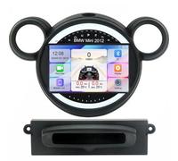 9 Pouces Android 15 Autoradio pour BMW Mini 2012,M111 | DAB+, Bluetooth, 4G, WiFi, DSP, MirrorLink, Android Auto, CarPlay, GPS, Caméra de recul, Lecteur CD,M111