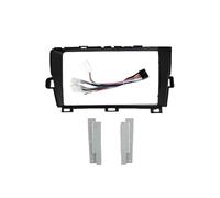 9 Pouces Cadre Voiture Adaptateur Tableau Bord Radio Kit Panneau Montage Pour Toyota Pour Prius 30 2009 2010 2011 2012-2015 LHD Cadre façade stéréo(Ensemble complet Lhd noir)