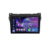 9 Pouces Double Din Android 15 Autoradio pour Suzuki Alto 2009-2016 avec CarPlay Caméra de Recul Télécommande de Volant Bluetooth GPS Lecteur USB Lien Miroir(C3 4+64G)