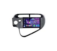 9 Pouces Double Din Android 15 Autoradio pour Toyota Aqua 2018-2020 avec CarPlay Caméra de Recul Télécommande de Volant Bluetooth GPS Lecteur USB Lien Miroir(C3 4+64G)