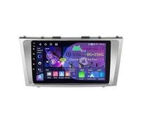 9 Pouces Double Din Android 15 Autoradio pour Toyota Camry 2007-2011 avec CarPlay Caméra de Recul Télécommande de Volant Bluetooth GPS Lecteur USB Lien Miroir(C1 2+32G)