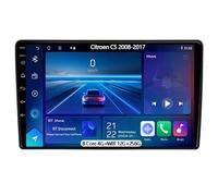 9 Pouces HD Ecran Tactile Android 15 Voiture pour Citroen C5 2008-2017, avec sans Fil Apple CarPlay, Android Auto, Bluetooth, GPS, Mirror Link, Commande au Volant,8 Core 4G+WiFi 12G+256G