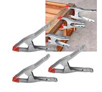 9 Pouces Pince à Ressort Métal, 3 Pièces Pince De Serrage Pinces Métalliques, A Forme Grand Pinces à Ressort Pince De Tension Pour Le Travail Du Bois, La Conduite D'eau, Le Bricolage, Modélisation