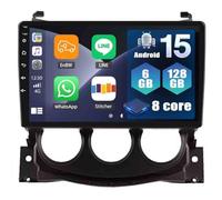 9 Pouces Tactile Android 15 Autoradio pour Nissan 370 Z 370Z 2009-2012 | Avec CarPlay Android Auto Autoradio Télécommande de Volant Bluetooth GPS USB Lien Miroir(8core(8G+128G))