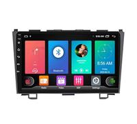 9 Pouces Tactile Double Din Android 15 Autoradio pour Honda CR-V CRV 2006-2012 avec CarPlay Android Auto Télécommande de Volant Bluetooth GPS USB Lien Miroir(8core(4G+32G))