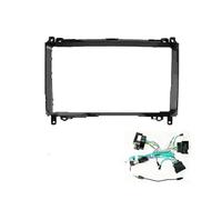 9 pour Benz W169 W245 B200 W906 pour Sprinter W639 Vito Cadre D'autoradio Fascia Panneau Décodeur Kit Câbles Canbus Cadre Tableau Bord Radio(Set)