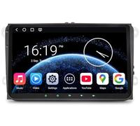 9" Qualcomm 8-Core 4GO+64GO Android 14 Autoradio pour VW Golf 5/6 Passat B6 Polo 6R T5 Touran Caddy Bora Tiguan Seat Skoda CarPlay sans Fil GPS Navigateur WiFi Bluetooth 5.1 Canbus SWC Écran Tactile