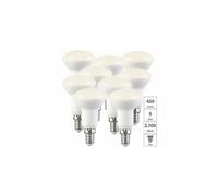 Luminea : 9 réflecteurs LED E14 R50 - 5W - 450 lm - Blanc chaud