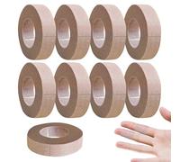 9 Rouleaux Ruban Micropore, Ruban Adhésif Chirurgical, Sparadrap Chirurgical Adhésif, Ruban Nasal Flexible et Respirant pour Extensions de Cils Sports (Couleur Chair, 1,25 cm x 9,14 m)