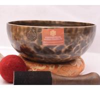 9" Sacral Chakra D Note Tune Singing Bowl-Full Moon Singing Bowl-Full Moon Bowl