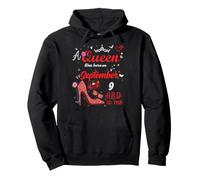 9 Septembre Anniversaire Cette Reine est née Le 9 Septembre Sweat à Capuche