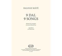9 Songs on texts by Edward Lear for mixed choir
