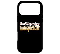 9 to 5 Supervisor Entrepreneur Démarrage d'entreprise Coque pour iPhone 17 Pro Max