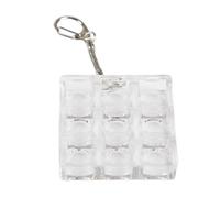 9 touches clavier clics jouet porte-clés interrupteur mécanique testeur pour entraînement et compagnon de voyage