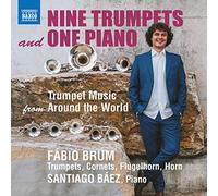 Divers artistes – 9 Trompettes et un Piano : Musique pour trompette du monde entier – CD – NAXOS