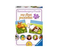 9 x 2 pièces Ravensburger Kinder puzzle my first puzzles Adorables animaux 07331