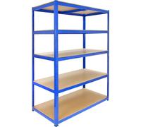 9 x T-Rax Extra Bas Rayonnage de garage Rayonnage d'atelier Rayonnage pour charges lourdes Cave Rayonnage