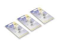9 X TIP Ampoule Halogène Base Piquet 3 X Ensemble De 3 40W G9 230V 14Mm Clair