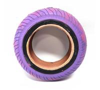 90/65-6 Pneu avec Chambre à Air, pneu de remplacement anti-crevaison for mini-vélo de poche, scooter électrique, pneus durables à haute adhérence(Purple)
