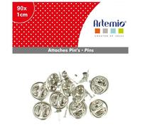 90 attache pin's métalliques