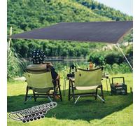 90% Bâches D'ombrage De Camping Toile De Protection Solaire avec Oeillets 1x1 2x3 2x4 2x5 2x6 2x7 2x8 2x9 2x10 2x15m Filet D'ombrage Extérieur Maille D'écran Solaire for Jardin Voiture Plantes Ferme