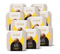 90 Boules de Café CoffeeB - ESPRESSO - 100% Compostables - Compatible avec machines CoffeeB by Café Royal