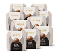 90 Coffee Balls Ristretto - Boules de café haut de gamme 100% compostable - Spécialement conçues pour l'utilisation de la machine à café CoffeB by Café Royal