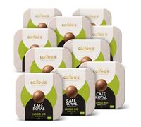 90 Coffee Balls Lungo Bio - Boules de café haut de gamme 100% compostables - Spécialement conçues pour l'utilisation de la machine à café CoffeeB by Café Royal