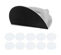 90° Corner Sanding Frame With 10 Auto-Adhesive Sandpapers Recyclable ABS Half-Circular Tool For Wall Edges Multi Purpose Wall Grinding Sanding Set