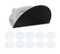 90° Corner Sanding Frame With 10 Auto-Adhesive Sandpapers Recyclable ABS Half-Circular Tool For Wall Edges Multi Purpose Wall Grinding Sanding Set
