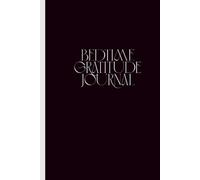 90-Day Bedtime Gratitude Journal: Daily Night Reflections to Let Go of Stress, Sleep Peacefully, and Cultivate Self-Love (Black)