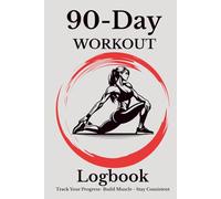 90-Day Fitness Planner for Women: Track Workouts, Cardio, Progress & Notes - Includes Midpoint Check-In and Final Reflection