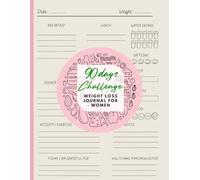 90 Days Weight Loss Journal for Women